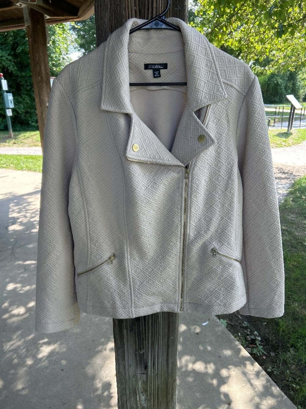 Motorcycle style jacket Size 2X
